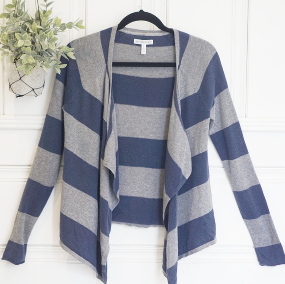 Aeropostale Sweaters - ⬇️$16 Aeropostale Striped Blue & Gray Cardigan